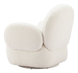 Pilka Swivel Chair White 110280 Zuo Modern