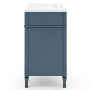 English Elm 36'' Modern Bathroom Vanity With Ceramic Sink, 2 Drawers & Tip-Out Drawer For Stylish Storage Solutions SW000119AAM-2