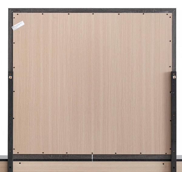 English Elm Glasgow Contemporary Dresser Mirror with Low-Distortion Glass and Sleek Frame for Modern Bedrooms Gray 39 L x 42 W x 3 H B078P349541