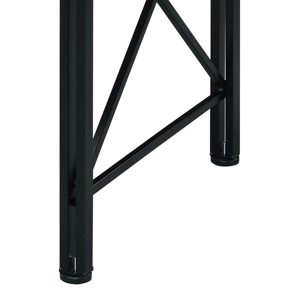 English Elm Antique Rectangular Computer Desk with Keyboard Tray, 2 Drawers, Smooth Metal Glides, 47.5"W Workspace B062P184558