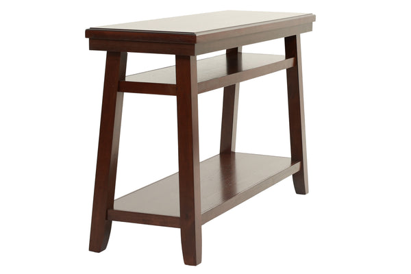 English Elm Bold Modern Walnut Console Table with Open Shelf, Solid Rubberwood Legs, 47" x 16" x 30" for Living Room B011P396187