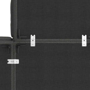 English Elm Ava Handcrafted Mid-Century Corner Sectional Sofa with Eco Performance Fabric, Seats 5 Comfortably Gray B136P199286