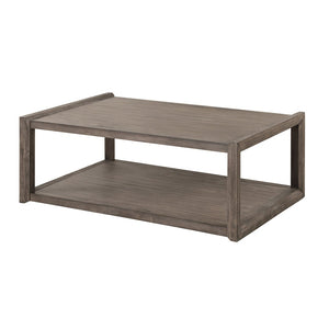 English Elm Avana Rectangular Coffee Table Acacia Veneer Open Shelf Living Room Ready to Use B108P468531