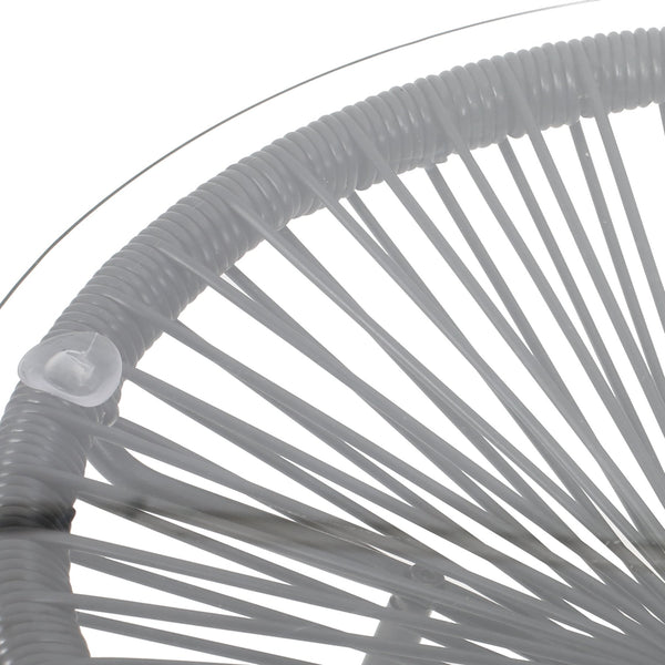 English Elm Christopher Knight Home® - Polyethylene PE Wicker 2-Person Seating Group — Weather-Resistant Rattan & Metal, Sleek Patio Set 66628.00BLK_66627.00BLK