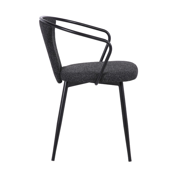 English Elm Lacey Swivel Barstool Matte Iron Base Faux Leather Seat Mid-century Kitchen Bar B2736P464877