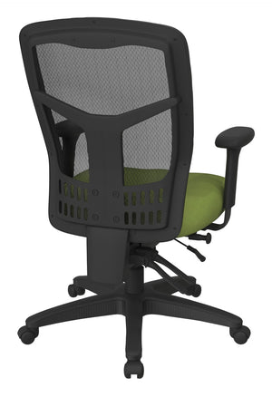 OSP Home Furnishings Progrid® Ergonomic Mesh High Back Office Chair with Lumbar Support and Pneumatic Controls 92892-6