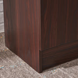 Christopher Knight Home® - Noble House - Roula Mid Century Walnut Finish Faux Wood Wine and Bar Cabinet