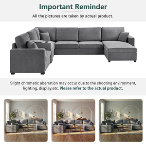 English Elm Swivel Barrel Accent Chair Chenille Tufted Round Club Seat for Living Room Lounge Grey N719S002350E