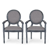 Christopher Knight Home® - Noble House - Judith French Country Wood Upholstered Dining Chair - Set of 2