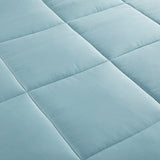 Madison Park Winfield Casual 300 Thread Count Cotton Shell Luxury Down Alternative Comforter MP10-8365 Teal