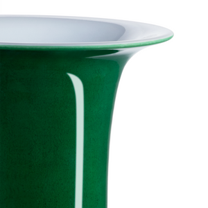 Corolla Vase - Exquisite Handmade Porcelain Masterpiece with Unique Blue Finish for Elegant Decor