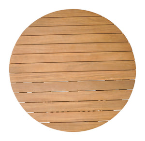 Zuo Modern Zahara Side Table - Chic Acacia Wood Design For Modern Interiors, Perfect For Hospitality Settings Natural Solid Acacia Wood 704181-zuo-modern