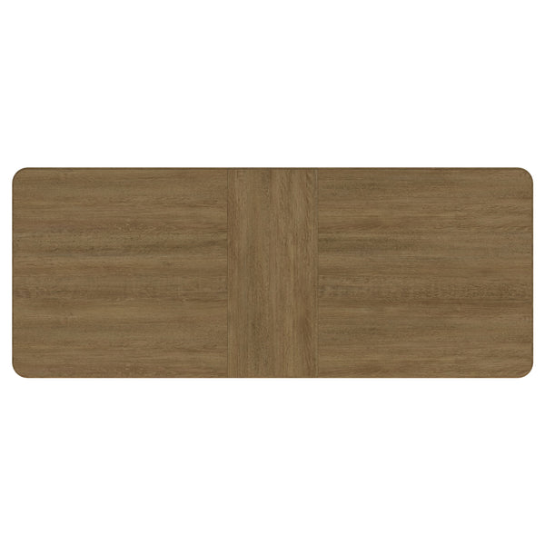 English Elm Benson Sand Wash 9-Piece Dining Table Set With Extension Leaf For Effortless Entertaining & Style B062S01290