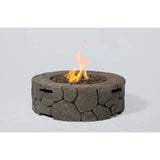 English Elm 9'' H X 28'' W Fibre Reinforced Concrete Outdoor Fire Pit