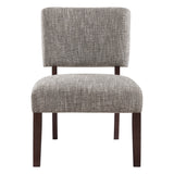 OSP Home Furnishings Jasmine Accent Chair Speckled Charcoal