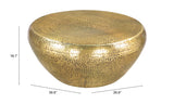 Larache Coffee Table Gold 109750 Zuo Modern