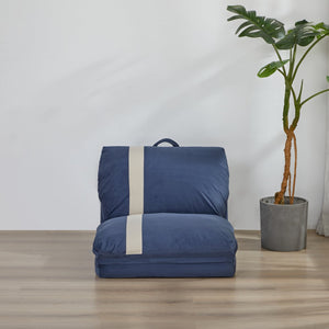 English Elm Aria Modern Modular Floor Sofa Bed Set – 6 Adjustable Positions, Space-Saving Design For Pets & Guests W3391S00018