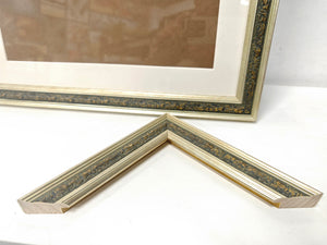 English Elm 18x24 Solid Wood Picture Frame with Replaceable Canvas, Acrylic Glass, Sturdy Backboard for Elegant Wall Decor Green T3976P383245