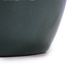 English Elm 3 Pieces Ceramic Flowerpot Set - Elegant Antique Blue-Green Planters For Home, Garden & Patio Decor W3273P321543