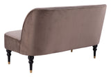 Bintulu Loveseat Taupe 109982 Zuo Modern