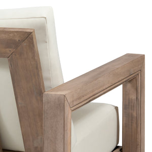 English Elm Christopher Knight Home® - WESTCHESTER Acacia Wood Loveseat & Coffee Table Set in Brown — Floor-Chair Design, Water-Resistant Cushions 70130.00BBGE