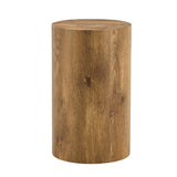 English Elm The Cylindrical Table With Its Patterned Design Can Be Easily Integrated Into A Variety Of Interior Styles, From Coffee Tables To Small Dining Tables, Workbenches Or Makeshift Writing Desks.