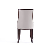 Manhattan Comfort Grand Traditional 8-Piece Dining Chairs Light Grey 6-DC048-LG