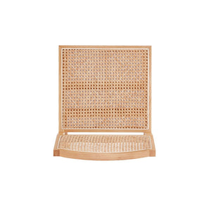 7-Piece Rockaway  70.86  Dining Set in Nature with 6 Hamlet Side and Arm Chairs 6-DT02DCCA03-NA Manhattan Comfort