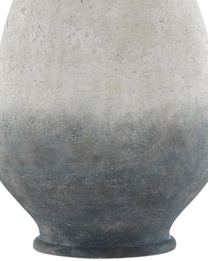 Currey & Company Cazalet Handcrafted Terracotta Table Lamp with Linen Shade for Farmhouse Bedroom 6000-0538