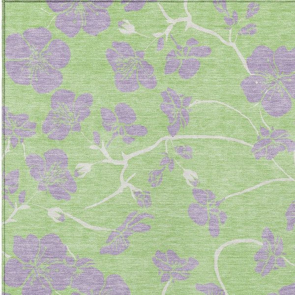 Homeroots 3' Black And Gold Floral Washable Area Rug For Indoor And Outdoor Use – Durable And Stylish Design 10' X 14' Polyester 600023