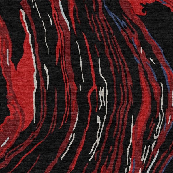 Homeroots 3' Abstract Beige Teal Blue And Ivory Washable Area Rug For Indoor Outdoor Style And Comfort 9' X 12' Polyester 600214