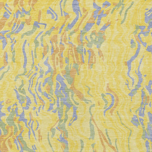 Homeroots 3' Beige Brown And Ivory Abstract Washable Area Rug For Indoor Or Outdoor Comfort And Style 5' X 8' Polyester 600331