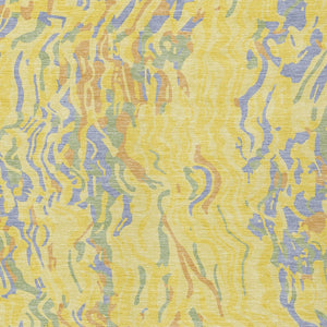 Homeroots 3' Beige Brown And Ivory Abstract Washable Area Rug For Indoor Or Outdoor Comfort And Style 9' X 12' Polyester 600334