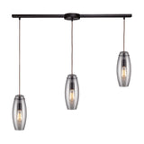 Menlow Park 36'' Wide 3-Light Multi Pendant - Oiled Bronze 60044-3L Elk Lighting