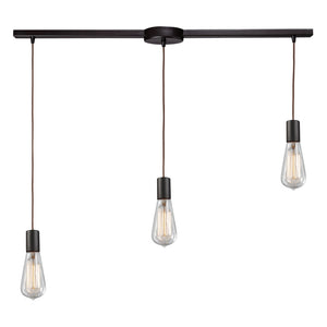 Menlow Park 36'' Wide 3-Light Multi Pendant - Oiled Bronze 60046-3L Elk Lighting