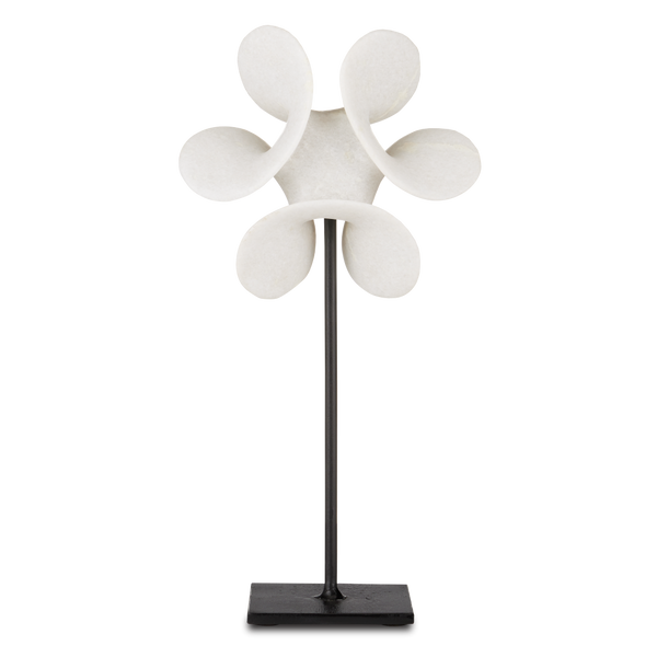 Helice Marble Ring - Stunning Handcrafted Sculpture with Dynamic Propeller Shape for Elegant Spaces