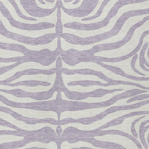 Homeroots 3' Artichoke Green And Ivory Animal Print Washable Area Rug For Indoor Or Outdoor Use, Durable Style 3' X 5' Polyester 600624