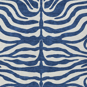 Homeroots 3' Artichoke Green And Ivory Animal Print Washable Area Rug For Indoor Or Outdoor Use, Durable Style 3' X 5' Polyester 600630