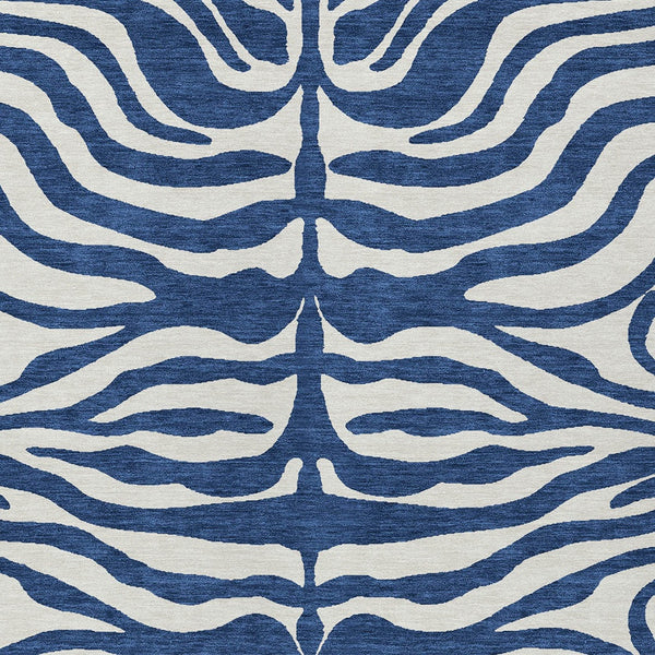 Homeroots 3' Artichoke Green And Ivory Animal Print Washable Area Rug For Indoor Or Outdoor Use, Durable Style 3' X 5' Polyester 600630