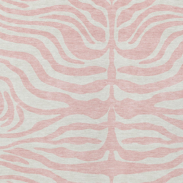 Homeroots 3' Artichoke Green And Ivory Animal Print Washable Area Rug For Indoor Or Outdoor Use, Durable Style 8' X 10' Polyester 600639