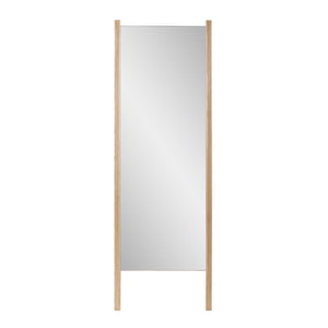 Howard Elliott Emil Tall Leaning Mirror – Stylish Wooden Frame Design For Timeless Home Decor And Versatility Brown Oak 60064-howard-elliott