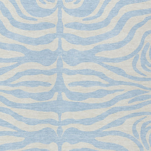 Homeroots 3' Artichoke Green And Ivory Animal Print Washable Area Rug For Indoor Or Outdoor Use, Durable Style 3' X 5' Polyester 600654