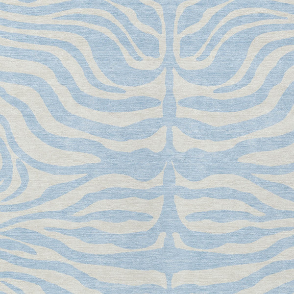 Homeroots 3' Artichoke Green And Ivory Animal Print Washable Area Rug For Indoor Or Outdoor Use, Durable Style 8' X 10' Polyester 600657