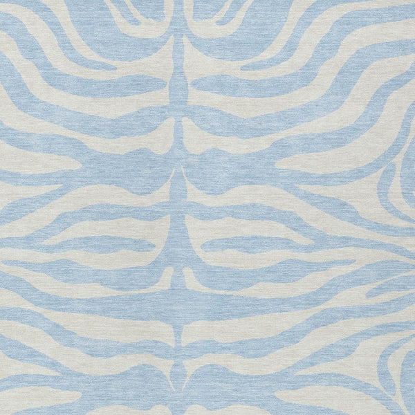 Homeroots 3' Artichoke Green And Ivory Animal Print Washable Area Rug For Indoor Or Outdoor Use, Durable Style 9' X 12' Polyester 600658