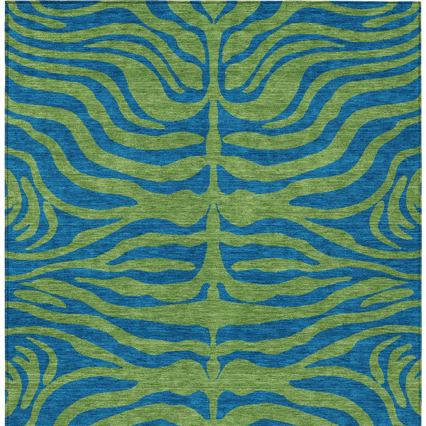 Homeroots 3' Animal Print Indoor Outdoor Area Rug - Stylish Brown And Pink Design, Washable & Durable Comfort 3' X 5' Polyester 600672