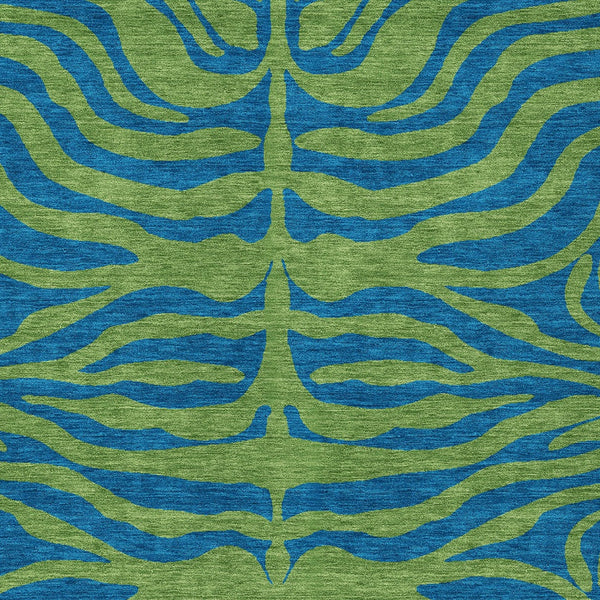 Homeroots 3' Animal Print Indoor Outdoor Area Rug - Stylish Brown And Pink Design, Washable & Durable Comfort 8' X 10' Polyester 600675