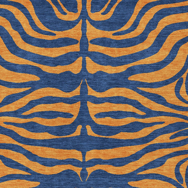 Homeroots 3' Animal Print Indoor Outdoor Area Rug - Stylish Brown And Pink Design, Washable & Durable Comfort 3' X 5' Polyester 600678