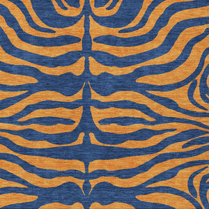 Homeroots 3' Animal Print Indoor Outdoor Area Rug - Stylish Brown And Pink Design, Washable & Durable Comfort 10' X 14' Polyester 600683