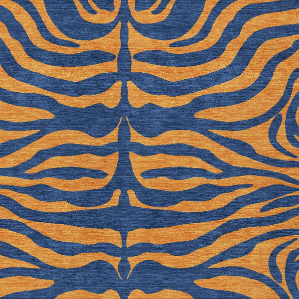 Homeroots 3' Animal Print Indoor Outdoor Area Rug - Stylish Brown And Pink Design, Washable & Durable Comfort 10' X 14' Polyester 600683