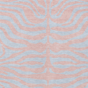 Homeroots 3' Animal Print Indoor Outdoor Area Rug - Stylish Brown And Pink Design, Washable & Durable Comfort 3' X 5' Polyester 600696